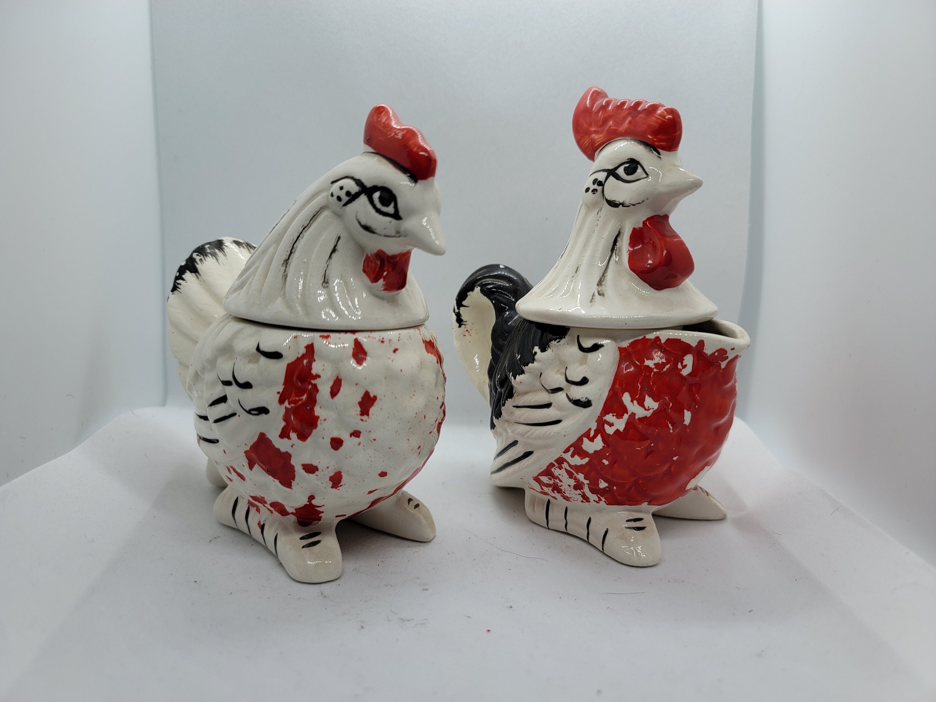Vintage Made in Japan Chicken Salt and Pepper Shakers Home & Living