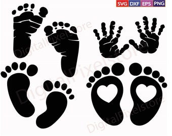 Download Baby Handprint Svg Etsy