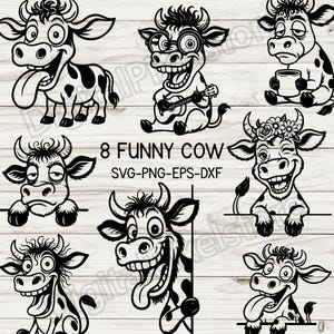 imágenes prediseñadas de contorno de vaca