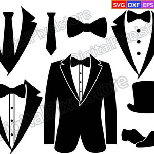 tuxedo jacket clipart