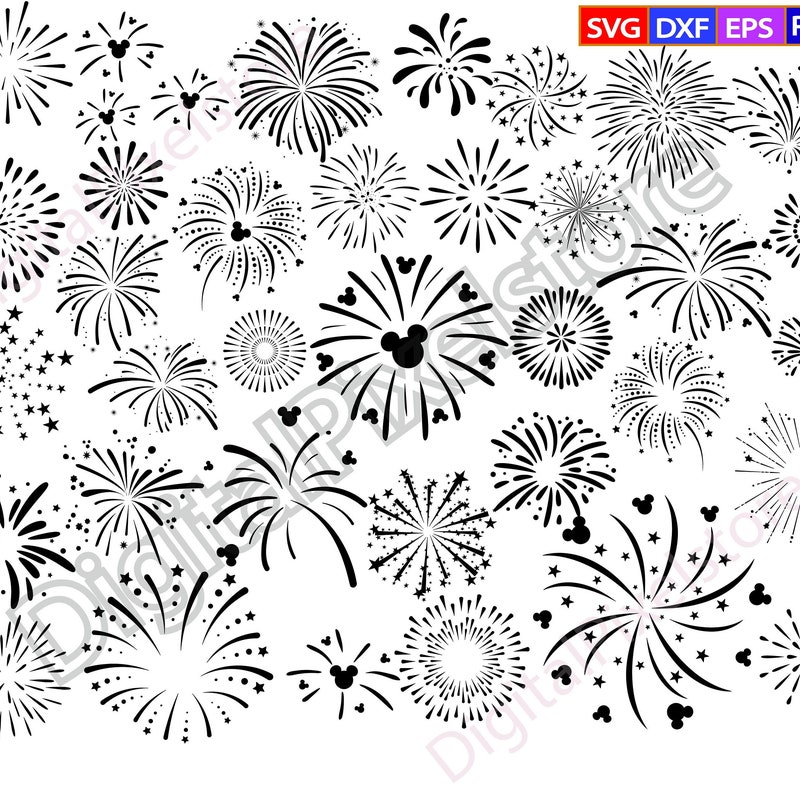 Firework Svg - Etsy