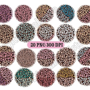 Distressed leopard sublimation background bundle PNG,Sublimation Background Design,Leopard Print PNG,leopard circle png,Instant Download