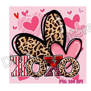 martodesigns - Pink Heart Blank Leopard Stripes Circle