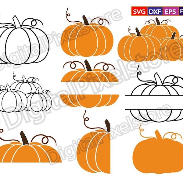 Pumpkin Cricut Etsy