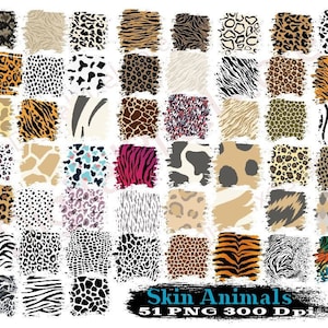 51 Skins Animal Sublimation PNG Backgrounds,Clipart Frame,leopard print,background png bundle,leopard sublimation,PNG,Digital Download