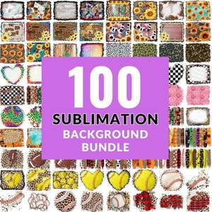 100 Sublimation Background Bundle,Sublimation Design,Western Background,Sunflower Background,Distressed Leopard Png,Transparent Background