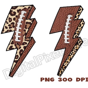 Football Leopard Lightning Bolt Png,Sports Ball Lightning Bolt,Football shirt png,Football design,Sublimation design,digital download