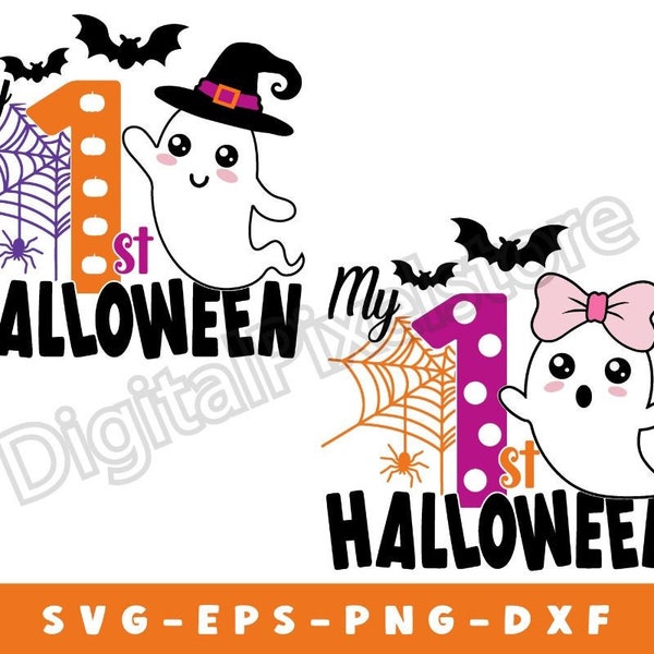 My First Halloween SVG,Halloween svg,My 1st Halloween Svg,First Halloween svg,svg for baby,1st halloween,Baby halloween svg,digital download