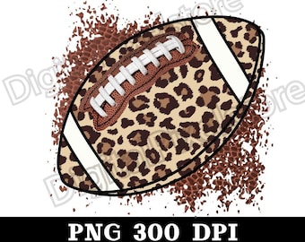 Leopard voetbalsublimatieontwerp: sport-png (digitale download)