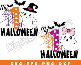 My First Halloween SVG: Baby 1st Halloween, Digital Download