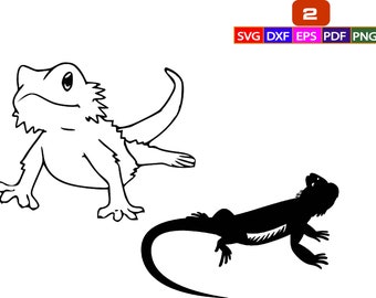 Download Bearded Dragon Svg Etsy