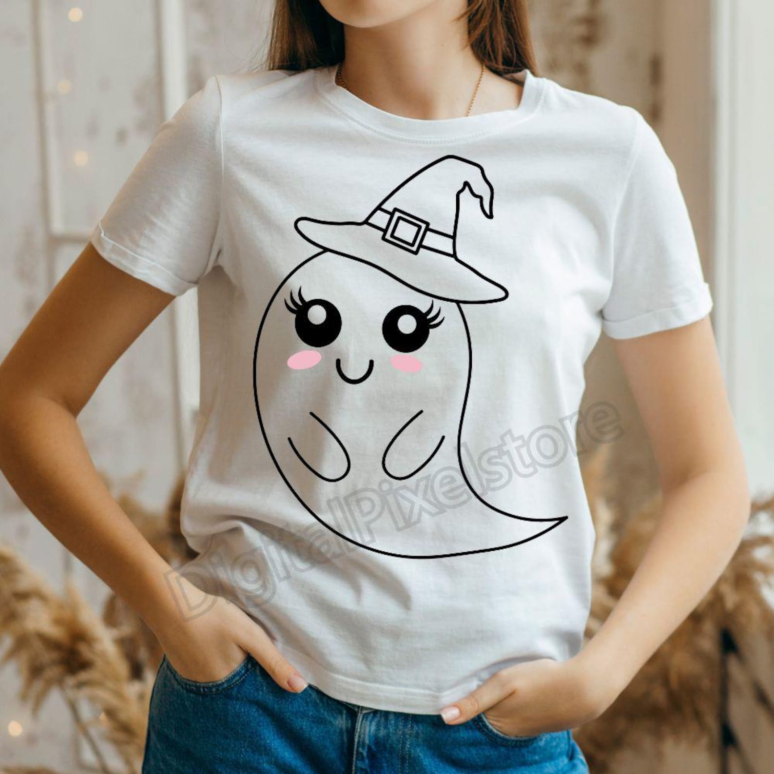 Cute Halloween Ghost SVG Bundle, Spooky Clipart (digital Download) - Etsy