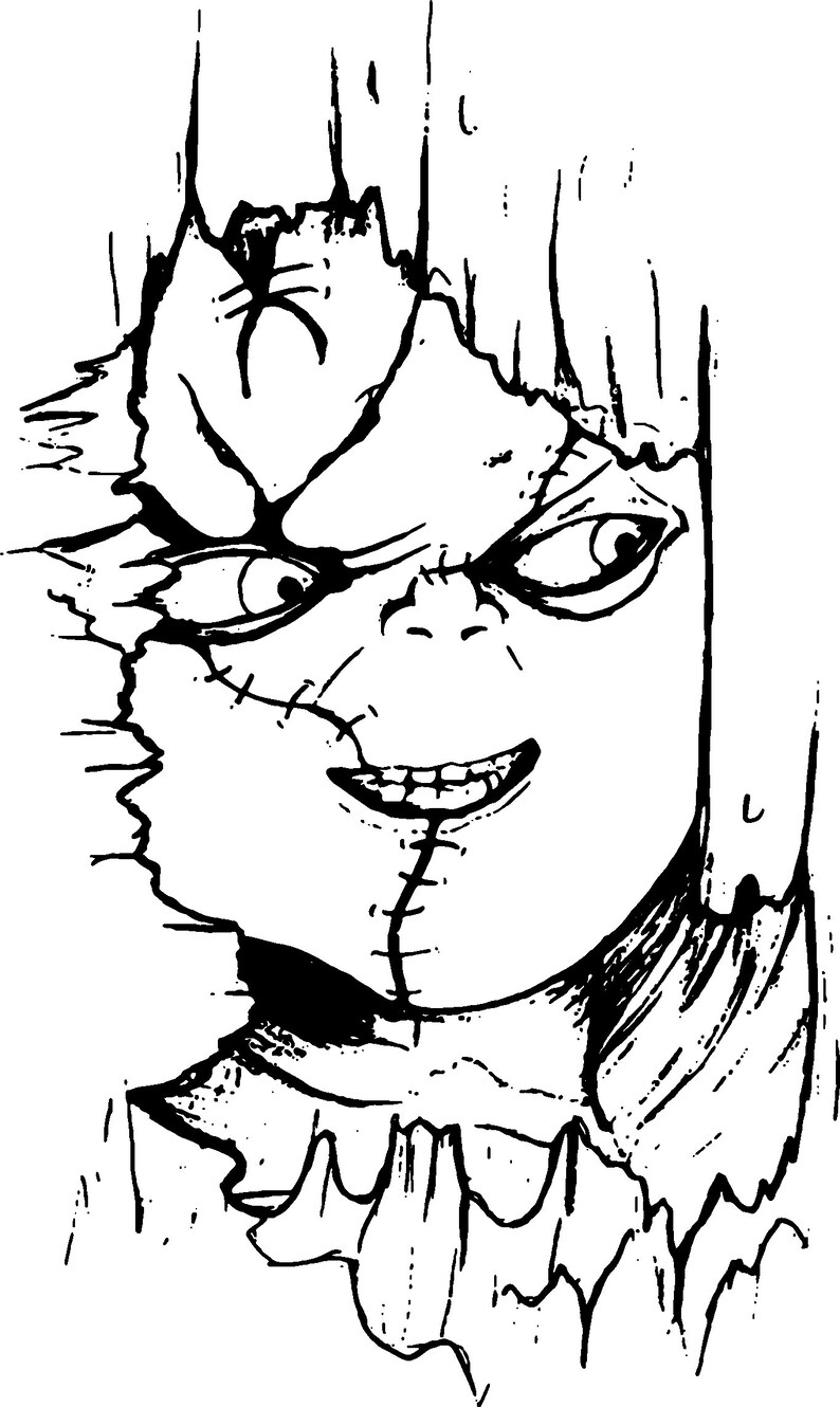 Download Chucky svg Tiffany svg Chucky & Tiffany Digital Cut | Etsy