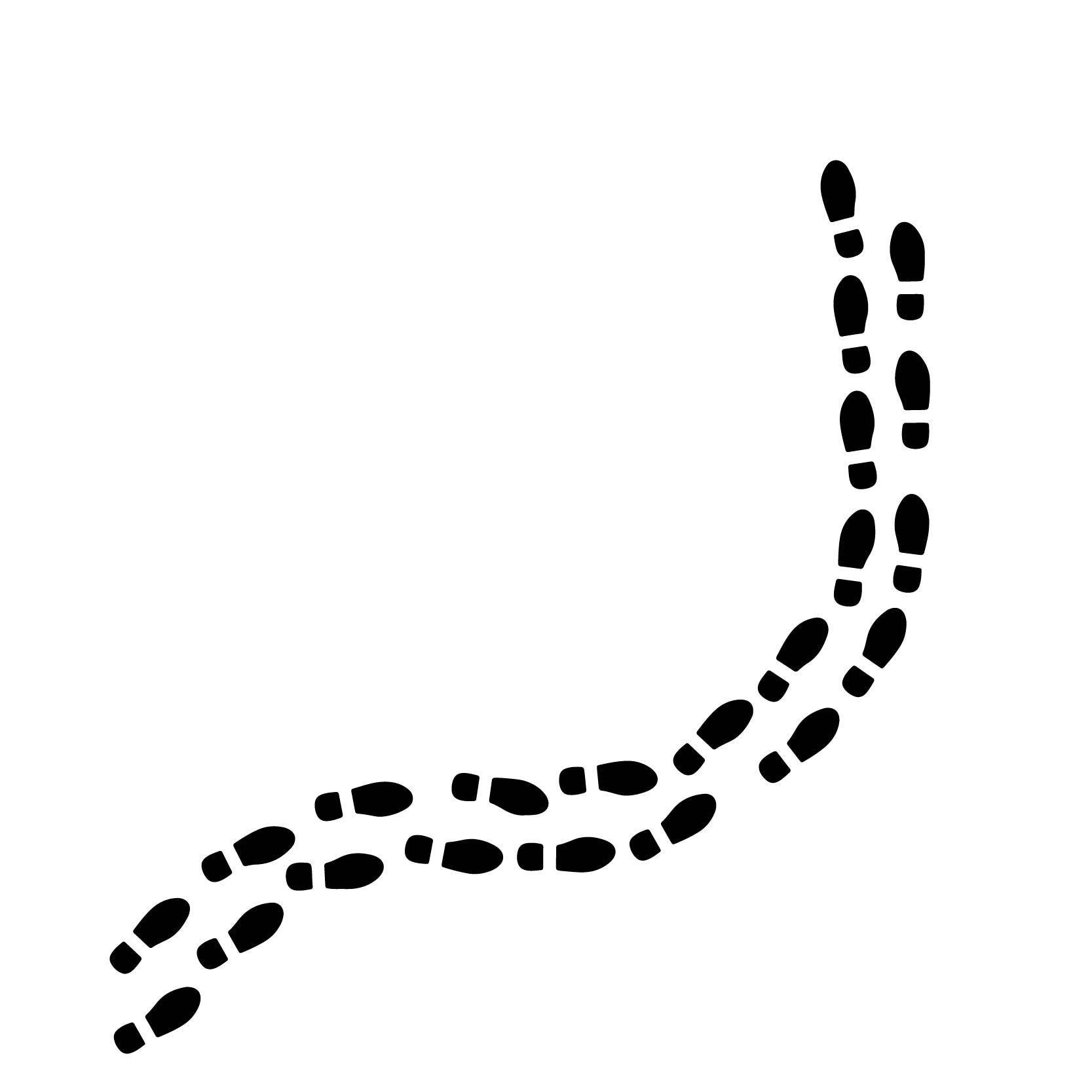 Shoes Prints Svg,footsteps SVG File,footprint Clipart