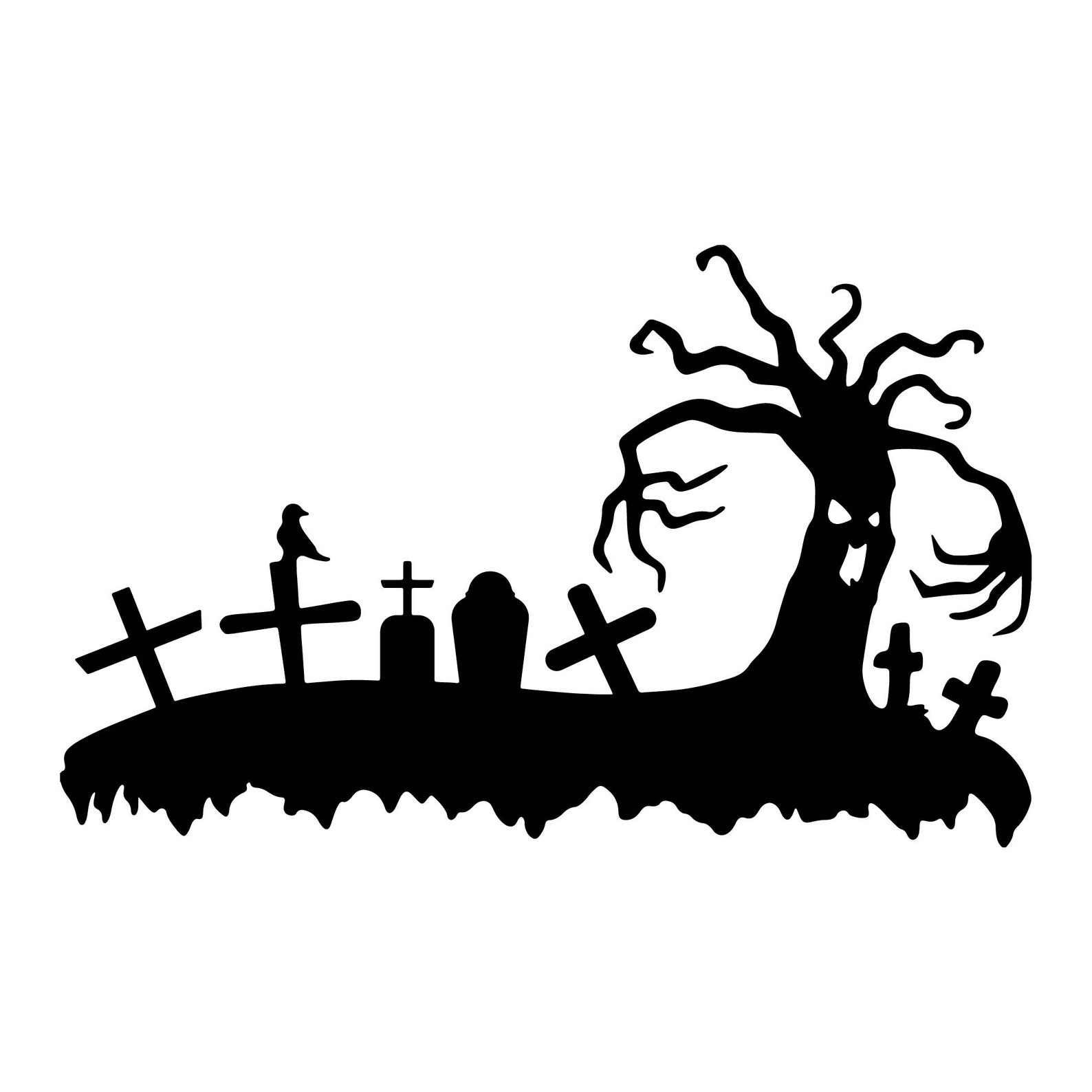 Halloween Tombstone Svgtombstone Svggravestone - Etsy