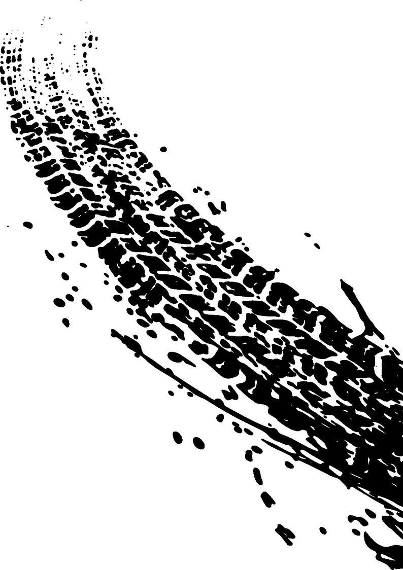 Download Tire tracks svg tyre tracks svg file car wheel tire print ...