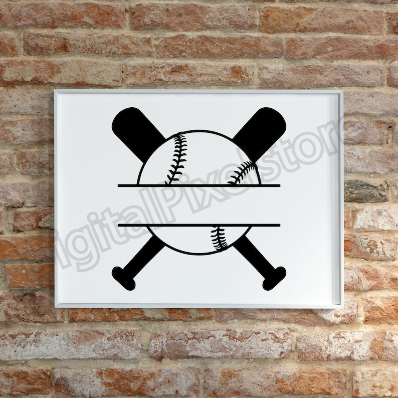 Baseball SVG Bundle: Sport Design, Monogram Clipart (digital Download ...
