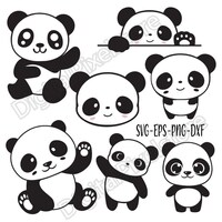 Cute Panda - Etsy