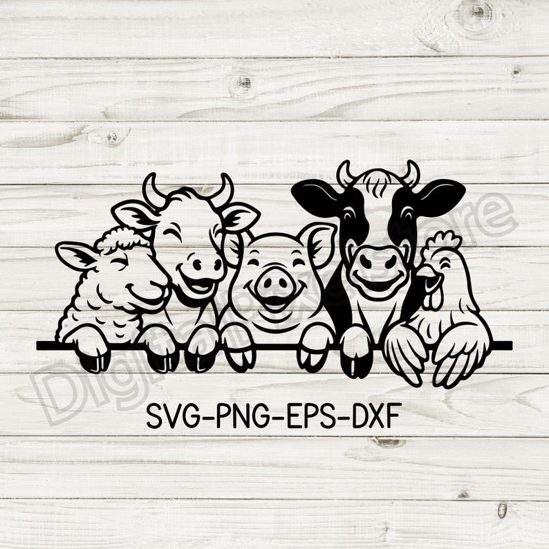 Cow Pig Chicken Svg,Peeking Animals,Farm Animals Sketch Wrap,Animals Laser Images,funny farm animal svg,Cowboy Pig Svg,Dexter Cow Svg,Chickens Svg Png Files,Laser Engraving Farm,Peeking Animals Laser File,farm animal svg,country animal svg,farm animal heads svg,svg files for cricut,Cows Svg Files for Cricut, Farm Scene Svg,peeking animals svg,