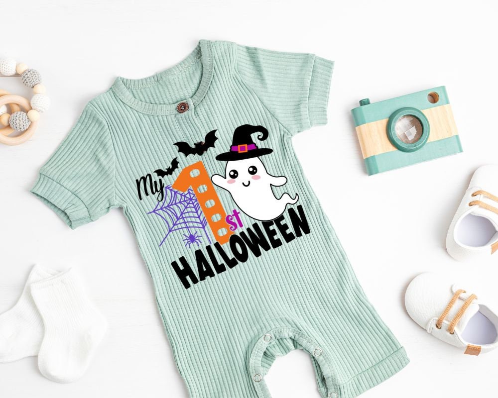 My First Halloween Svghalloween Svgmy 1st Halloween - Etsy