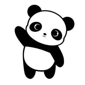 Cute Panda Svg,panda Svg,panda Svg Bundle,panda Head Svg,panda Monogram ...