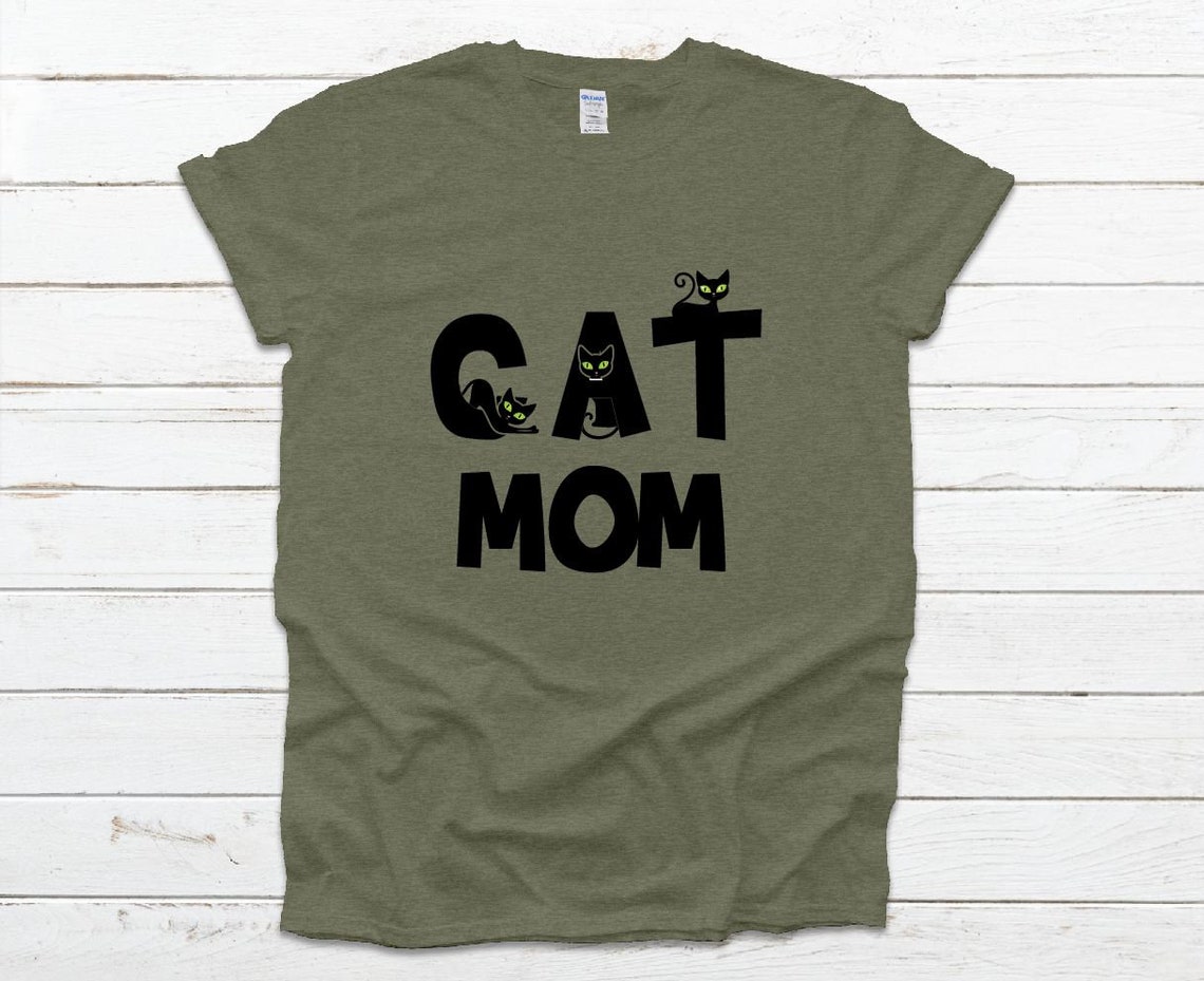 Cat Mom SVG Filecat Mom Shirt Svgcat Mama Shirt Svgcut File - Etsy