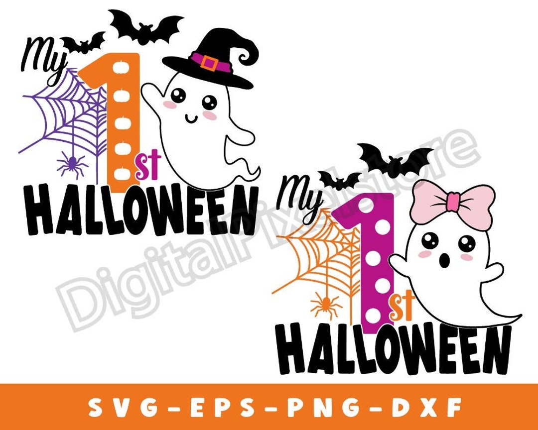 My First Halloween Svg,halloween Svg,my 1st Halloween Svg,first
