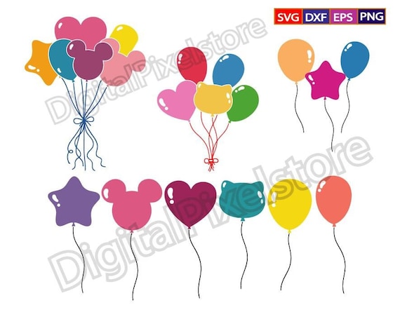 Balloon String Flat Decoration PNG & SVG Design For T-Shirts