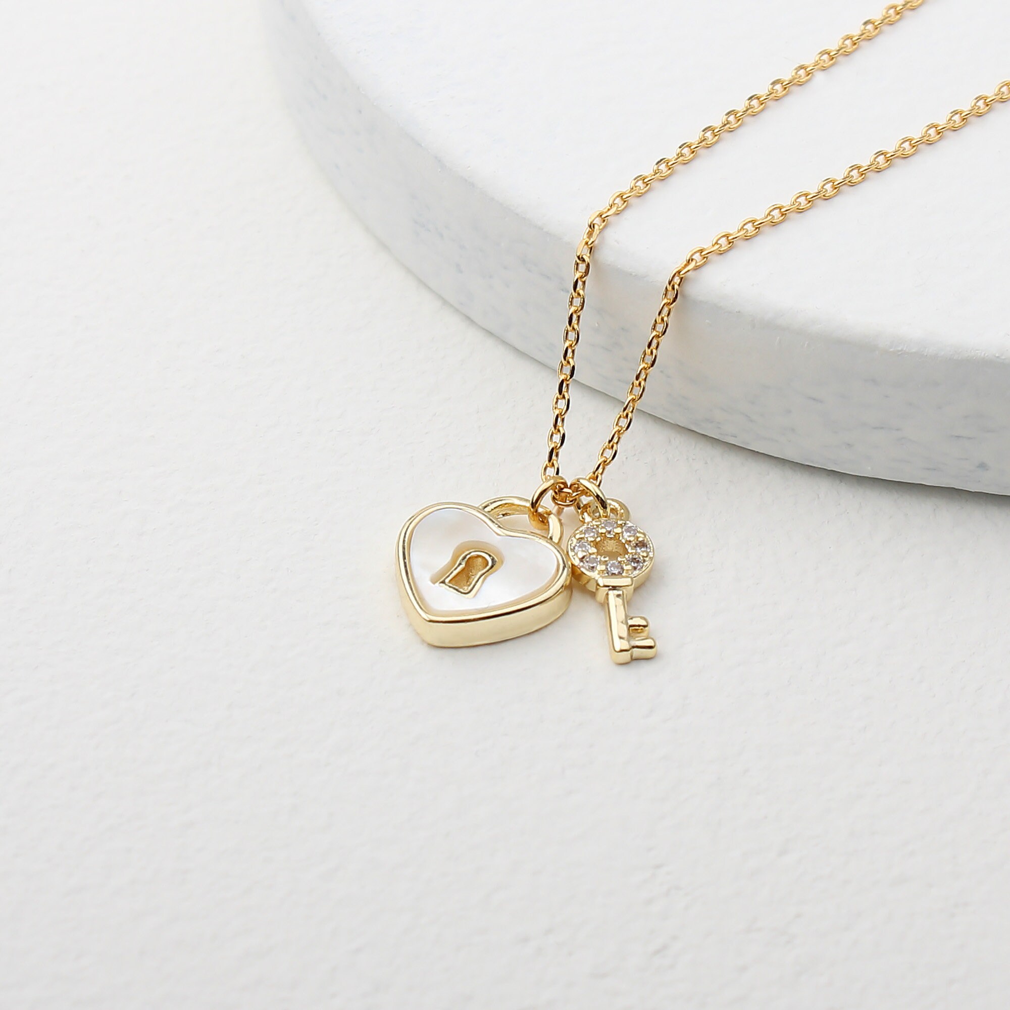 ●TATIANA● Heart Toggle Key Point Pearl NecklaceNZ1102 1713 MUSINSA公式 | TATIANA Heart toggle key point pearl