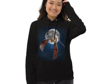 Lunar Bat | Eco friendly goth hoodie