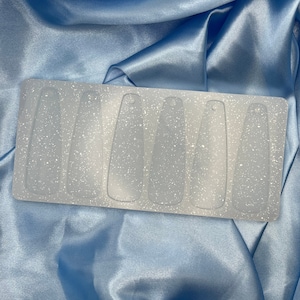Organic Rectangle Resin Earring Mold - Drop Dangle Earring Mold - Epoxy Resin Earring Jewelry Mold - Pendant Mold - Mold For Jewelry Making