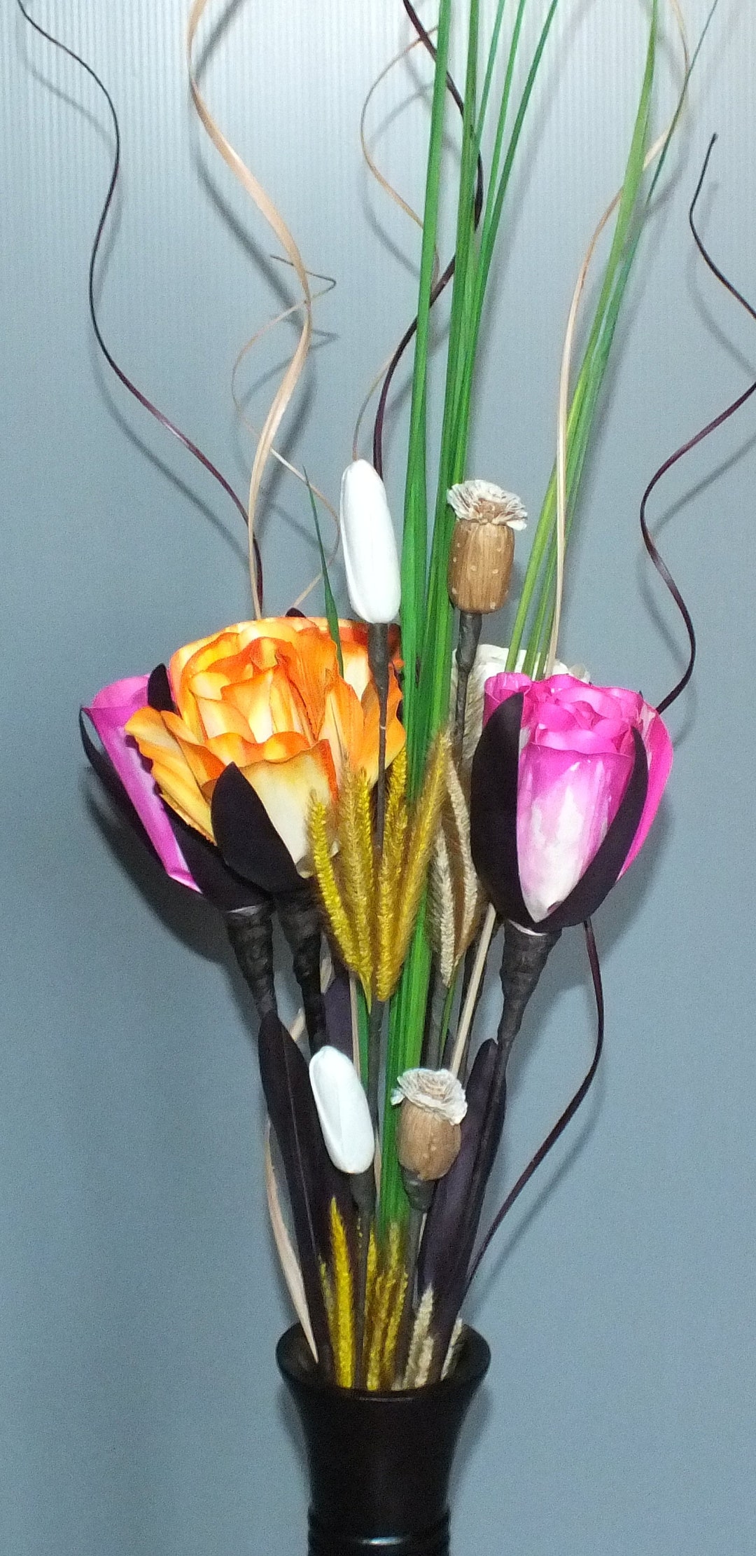 Handmade Flower Arrangement Bunch of Flowers ALL NATURAL Plant Material ...