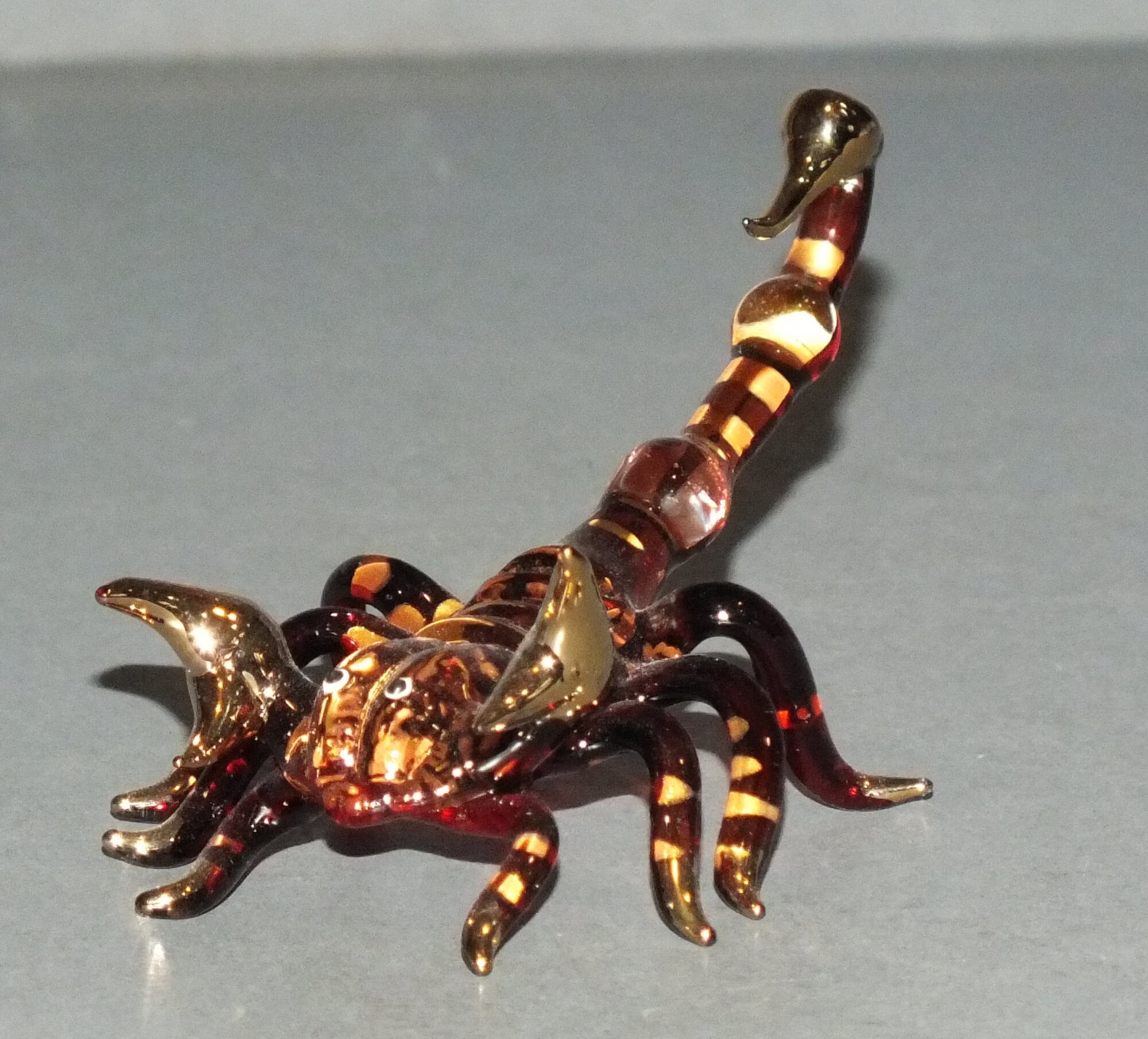 Unique Handmade Glass Scorpion Figure Statue Thailand FREE SHIPPING