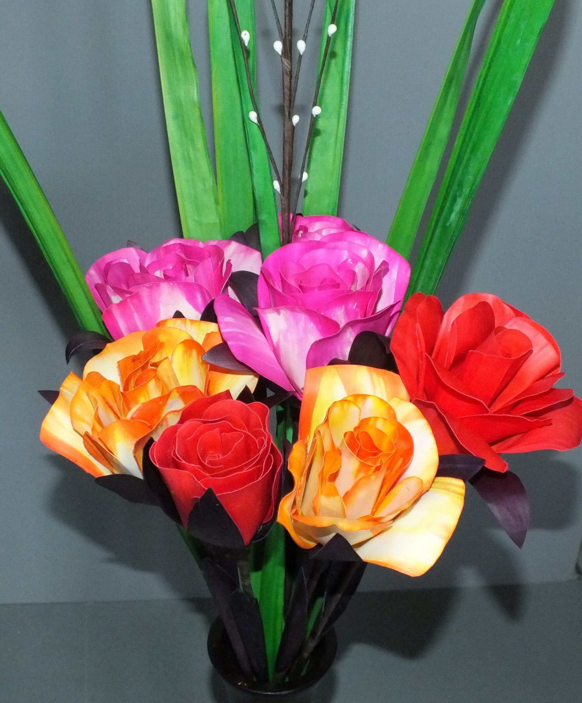 Handmade Flower Arrangement Bunch of Flowers ALL NATURAL Plant Etsy UK