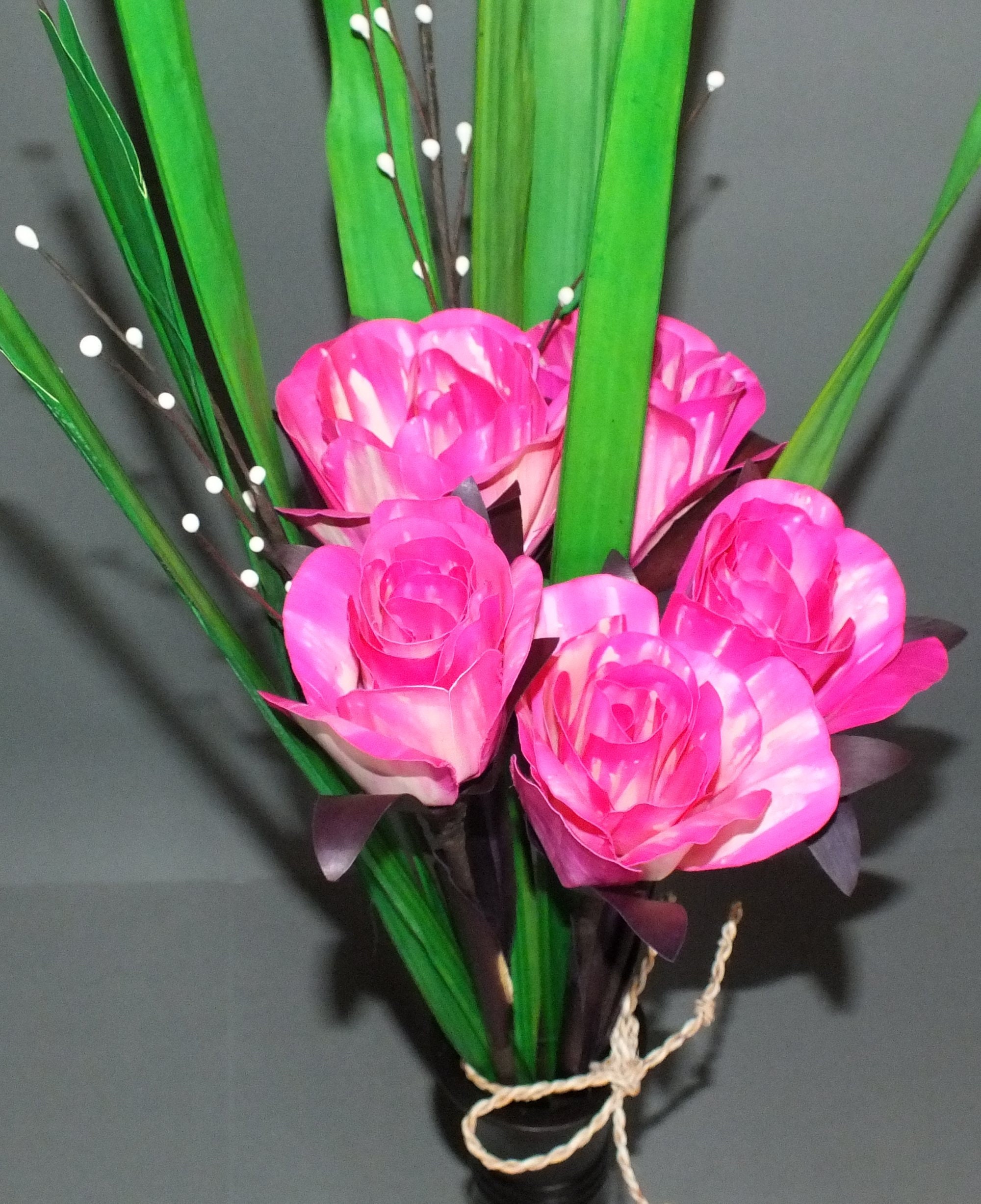Handmade Flower Arrangement Bunch of Flowers ALL NATURAL Plant Etsy UK