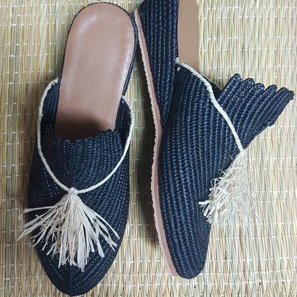 Wholesale delivery ,  Oxfords raffia shoes Moroccan raffia shoes handmade oxfords boho chic shoes lace up rafia flats , Gift idea