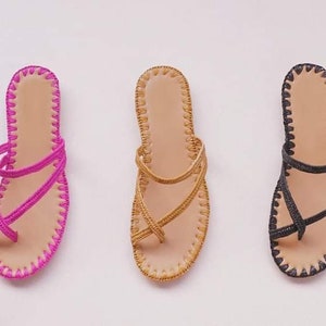 Wholesale , Natural Raffia Sandals, Raffia Mules, Slippers Raffia Sandals for Women Comfortable Handmade Raffia , christmas gift