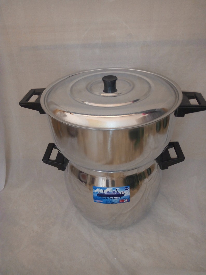 Moroccan Steamer Pot Cookware Couscoussier Moroccan Couscous Etsy