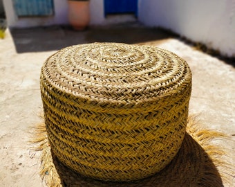 Rattan 2024 pouf outdoor