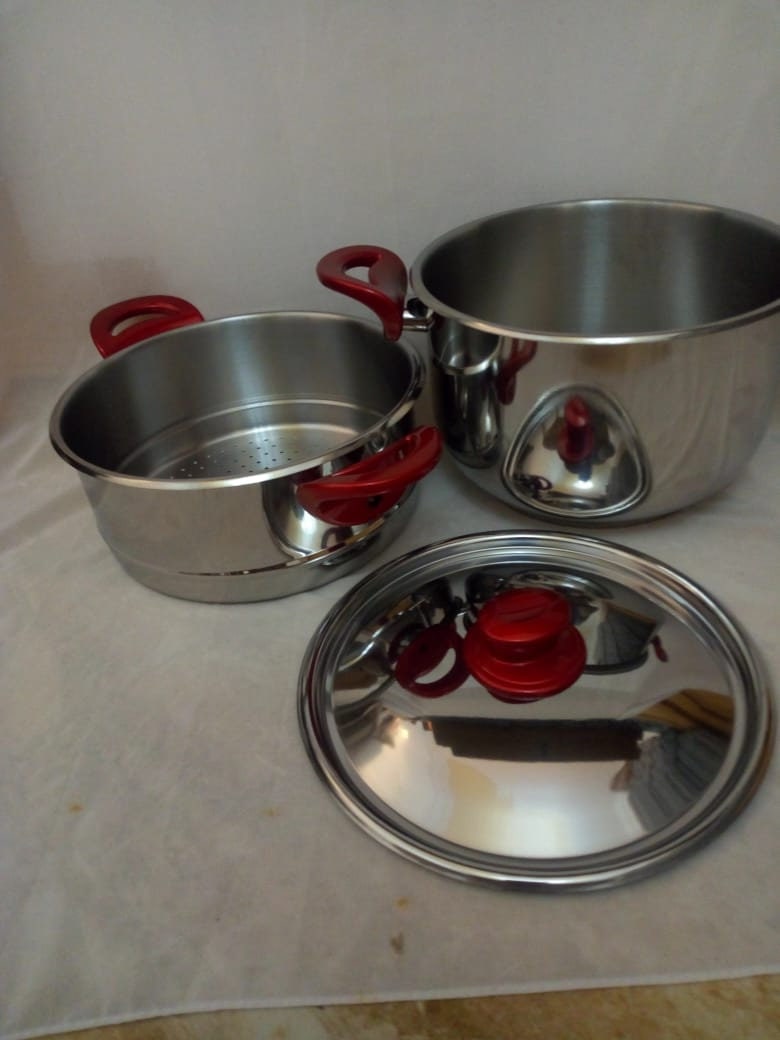 NEW STYLE: Moroccan Steamer Pot Cookware Couscoussier, Moroccan Couscous  Group, Couscoussier Veggie 2 Tier 