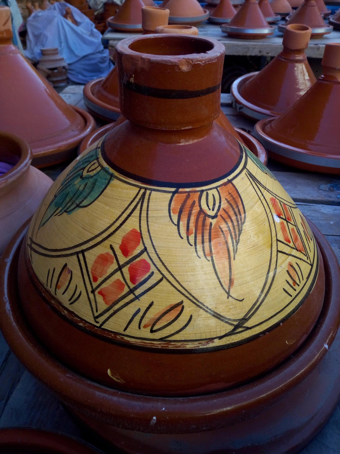 Moroccan Tagine 100 Ceramic Plats Tajine Ceramic Tajine Etsy Australia