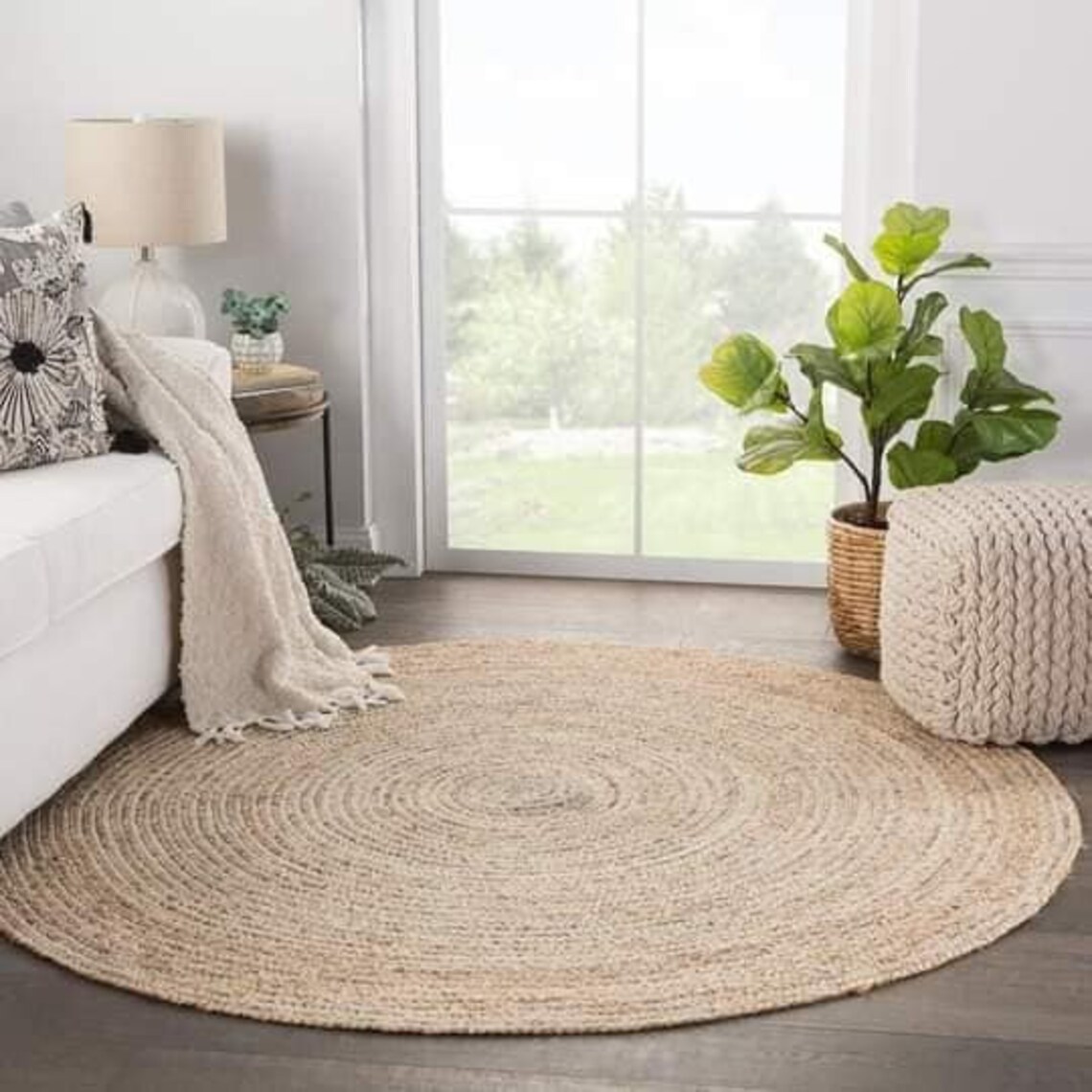 Moroccan Round straw rug round carpet 100 moroccan Moroccan Etsy