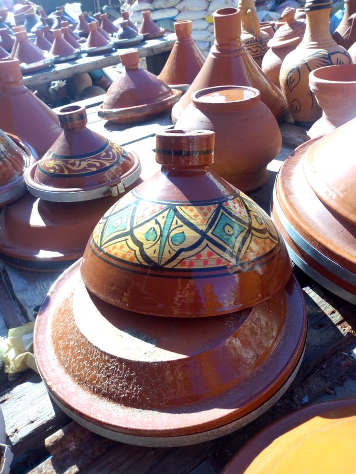 Moroccan Tagine 100 Ceramic Plats Tajine Ceramic Tajine Etsy Australia