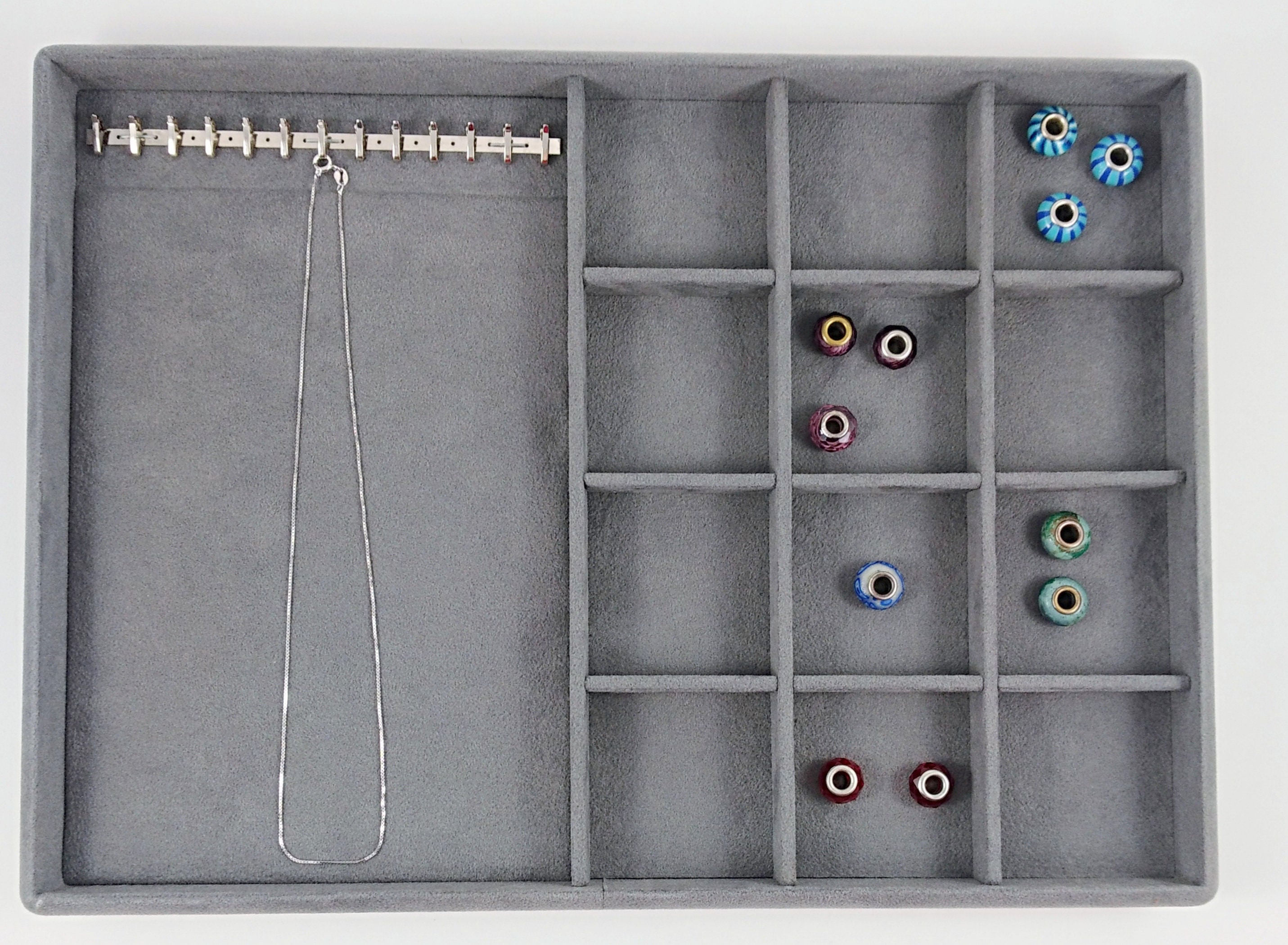 Organizador Pendientes Organizador De Joyas Para Cajones Bandeja