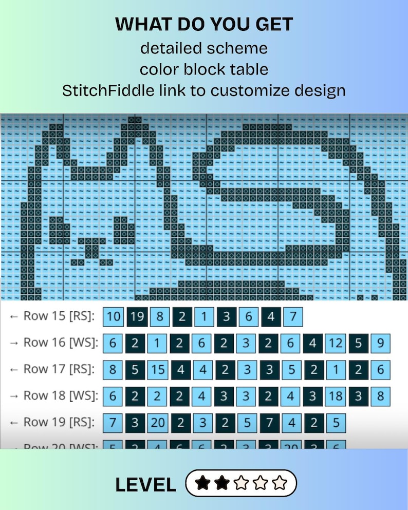 Cat With Full Belly Tote Crochet Pattern - Funny Fish Bone Reusable Bag ...