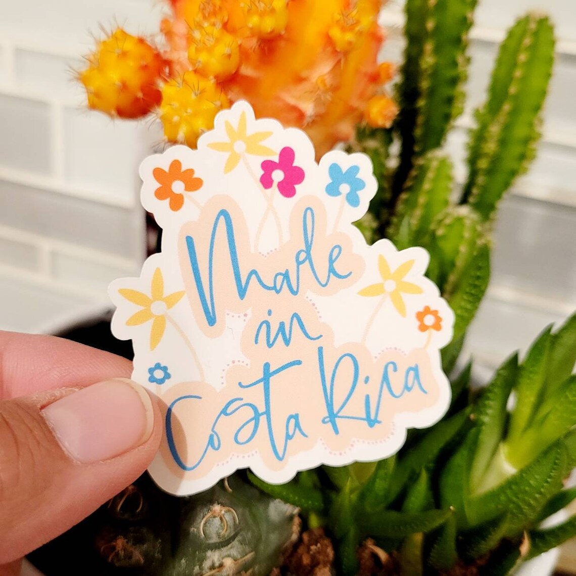 Made is Costa Rica Sticker Costa Rican Sticker Sticker Etsy