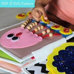Under the Sea PDF and SVG pattern simple quiet book