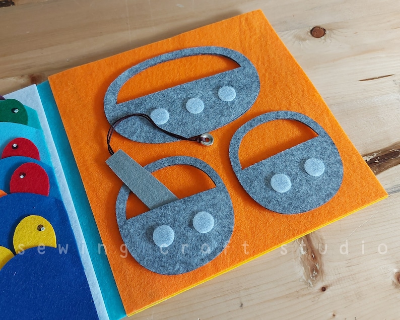 PDF SVG Magnetic Fishing Felt Game Quiet Book Pattern - Etsy