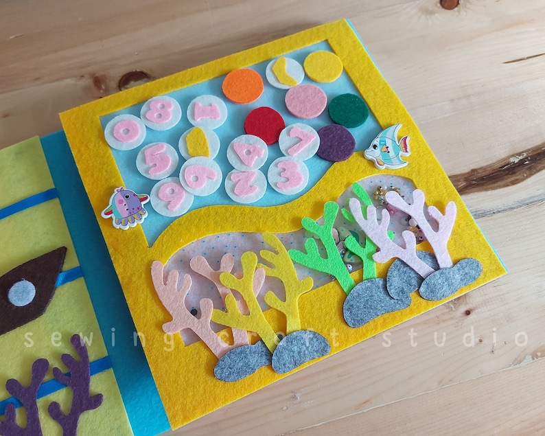 PDF SVG Magnetic Fishing Felt Game Quiet Book Pattern - Etsy