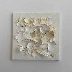 Acrylic palette art in canvas board \u201cChi\u201d Acrylic palette art in canvas board \u201cChi\u201d